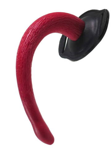 Mister S Puppy Tail - SHOW TAIL - rot  2