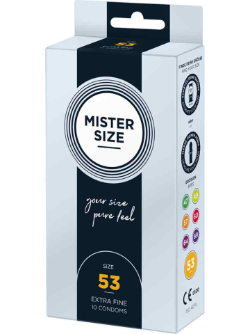 MISTER SIZE 10 Kondome 53mm  2