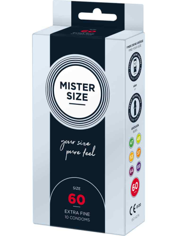 MISTER SIZE 10 Kondome 60mm  2