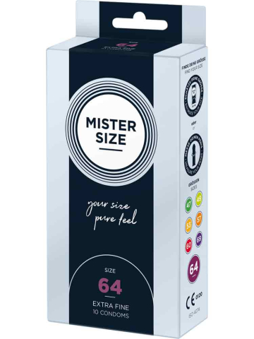 MISTER SIZE 10 Kondome 64mm  2
