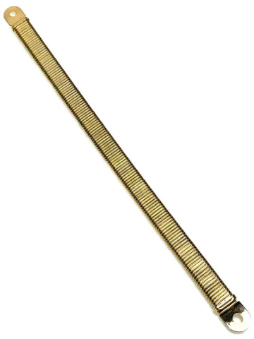 Mützen-CAP-Metallband flexibel - goldfarben  2