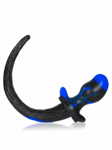 OXBALLS  SWIRL DOGTAIL PUG - blau-schwarz  2