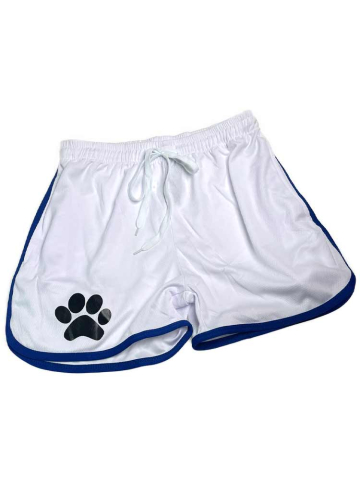Kinky Puppy Paw Shorts weiss-blau  2