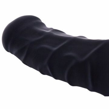 Penishülle CARLOS - 15cm Schaft geädert - schwarz  2
