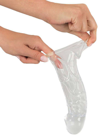 Penishülle CRYSTAL SKIN - transparent  2