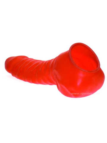 Penishülle REALISTIK XL - rot  2