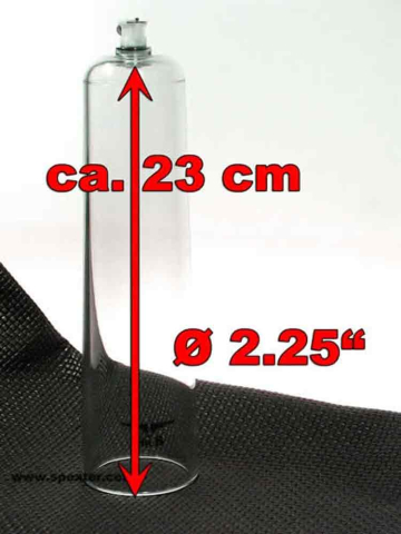 Peniszylinder Vakuumzylinder 2.25" = Ø 5,7 cm  2