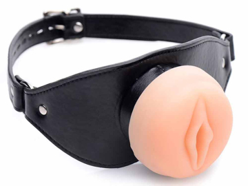 Pussy-Face Pussy-Boy Knebel - abschließbar  2