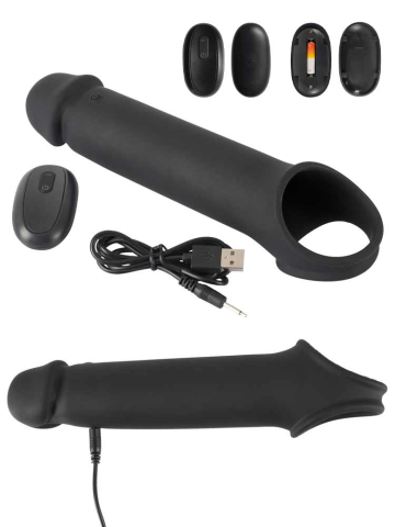 REBEL ferngesteuerte Penishülle + Vibration  2