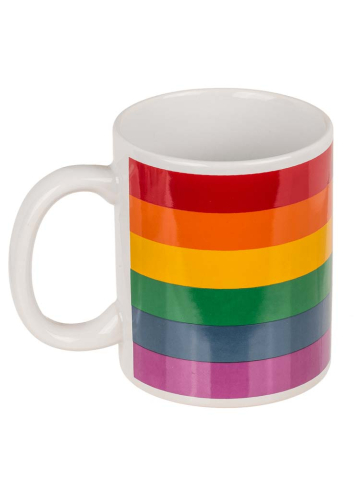 Regenbogen Kaffeebecher Tasse  2