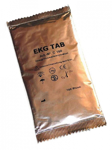 Reizstrom Elektroden Gel-Klebepads 100St.  2