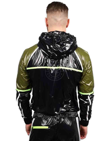 Riegillio Shiny Nylon Tracksuit Jacket - FUNIS  2