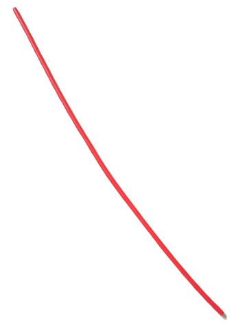 Rohrstock gummiüberzogen rot 8mm 85cm  2