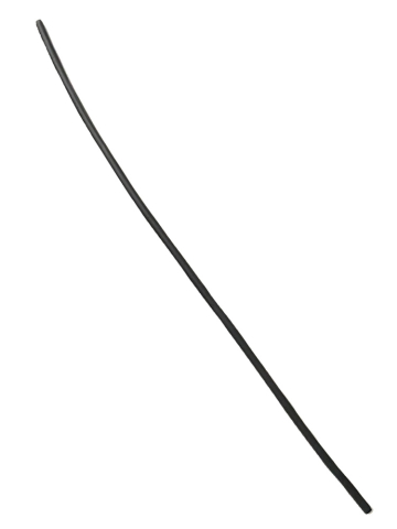 Rohrstock gummiüberzogen schwarz 8mm 85cm  2