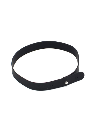 Silikon Halsband schwarz SLAVE  2
