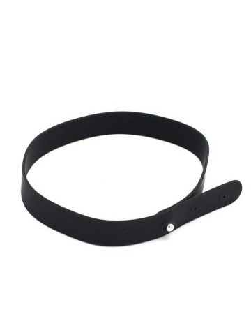 Silikon Halsband schwarz SUBMISSIVE  2