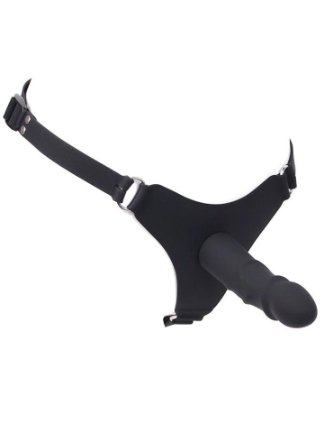 Silikon STRAP-ON LONDON mit Dildo 14x3.5cm  2