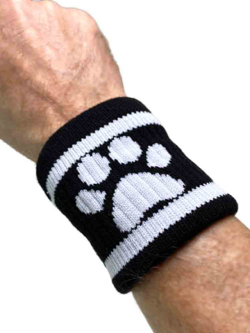 Sk8erboy Sweatband DOG PAW schwarz  2