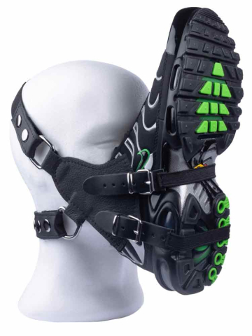 Sniff my Sneaker Ledermaske Kopfharness  2