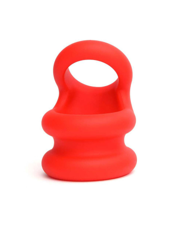 SPORTFUCKER SWITCH HITTER Cockring Ballstretcher rot  2