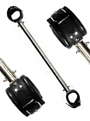 Spreizstange 50 cm + Leder-Fesseln  2