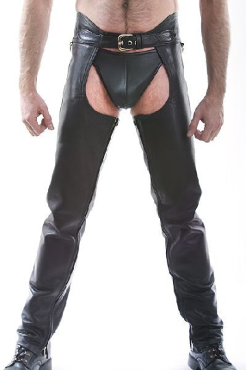 Spexter Chaps Deluxe: 1 Streifen BLAU  2