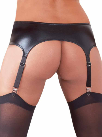 Strapsgurt inkl. Strümpfe schwarz  2