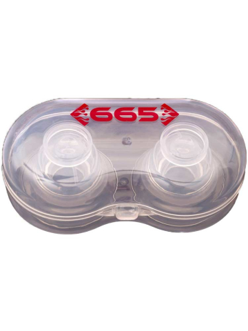 665 Super Silikon Nippel Sucker transparent in Reisebox  2