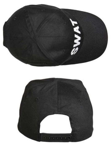 SWAT Basecap schwarz  2