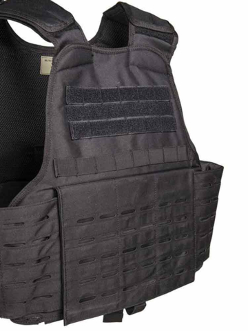 SWAT Laser-Cut System Weste schwarz  2