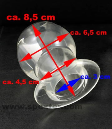 Tunnel-Plug, # L schwarz  2