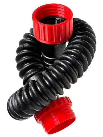 XTRM Rubber Schlauch 50 cm rot  2
