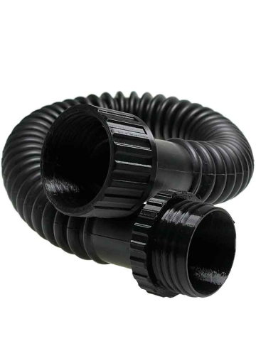 XTRM Rubber Schlauch 50 cm schwarz  2
