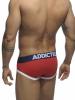 ADDICTED Basic Brief rot - blau 