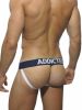 ADDICTED Basic Jockstrap - rot-blau 