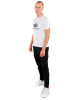 Alpha Industries Basic T-Shirt - weiss-schwarz 