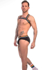 Barcode Harness PRIDE - schwarz 