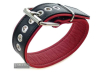 Bizeps-Band Oberarmband mit Schließe - rote Paspel 