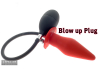 Blow-Up Butt Plug Größe S - rot 