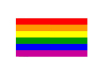 Gay Pride Regenbogen Flagge 90x150cm 