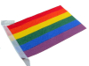 Gay Pride Regenbogen Flaggenkette 30x45cm 