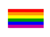Gay Pride Regenbogen Flagge 150x240cm 