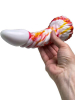 GRAFFITI Dildo ARKAN 18x5cm weiss-orange 
