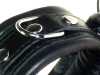 Leder-Handfesseln, schwarz - 6,5cm 
