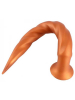 Long Tail Soft Butt Plug 42cm - medium kupfer 