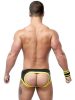 Mister B Neopren Jock Brief schwarz-gelb 