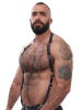 Mister B Leather BUTCH Queen Harness schwarz 