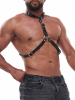 Mister B Leather FEMME Queen Harness schwarz 