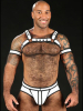 Mister S Neo BOLD COLOR BULLDOG Harness - weiss 