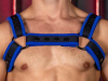 Mister S Neo CARBON COLOR BULLDOG Harness - blau 